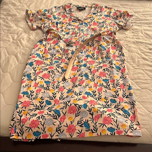 Collectif Dresses & Skirts - Collectif Clothing Floral Short Sleeve Dress RARE